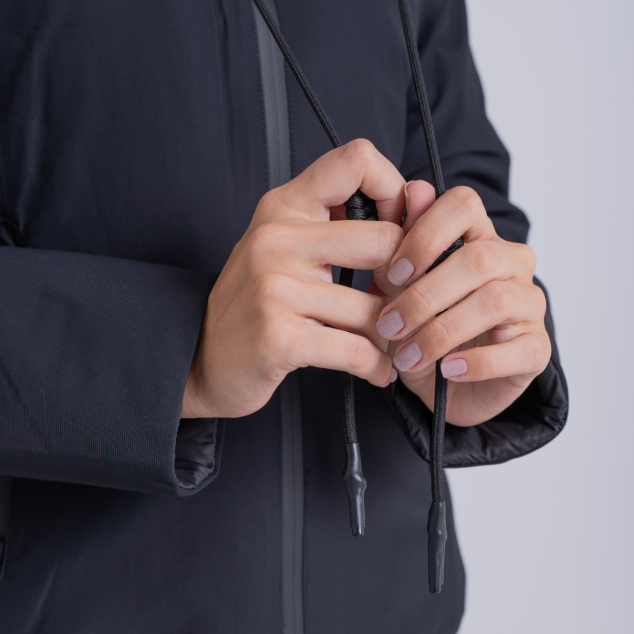 Jaqueta Feminina reversível para neve Soft Alpine Wasi capuz removível