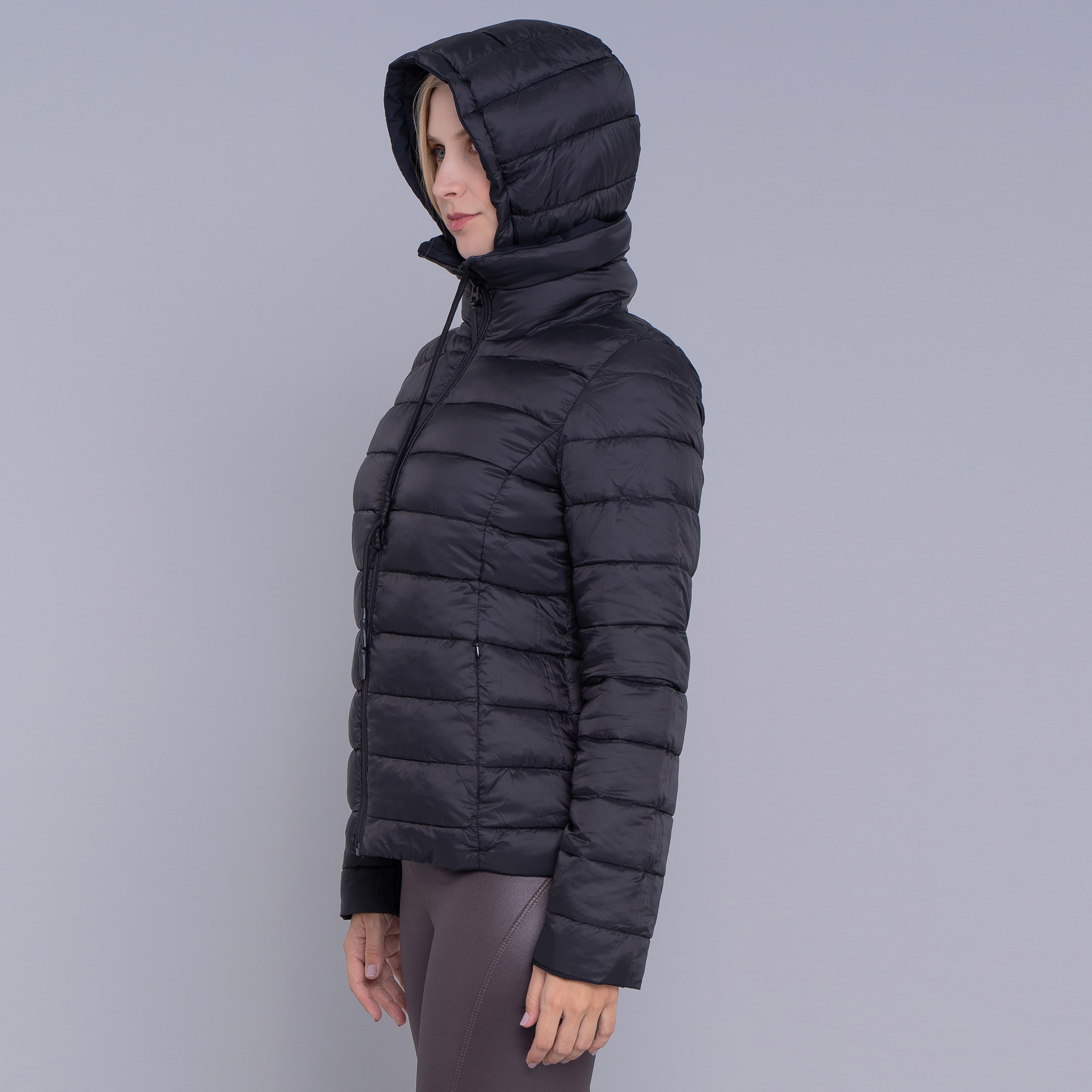 Jaqueta Feminina reversível para neve Soft Alpine Wasi capuz removível