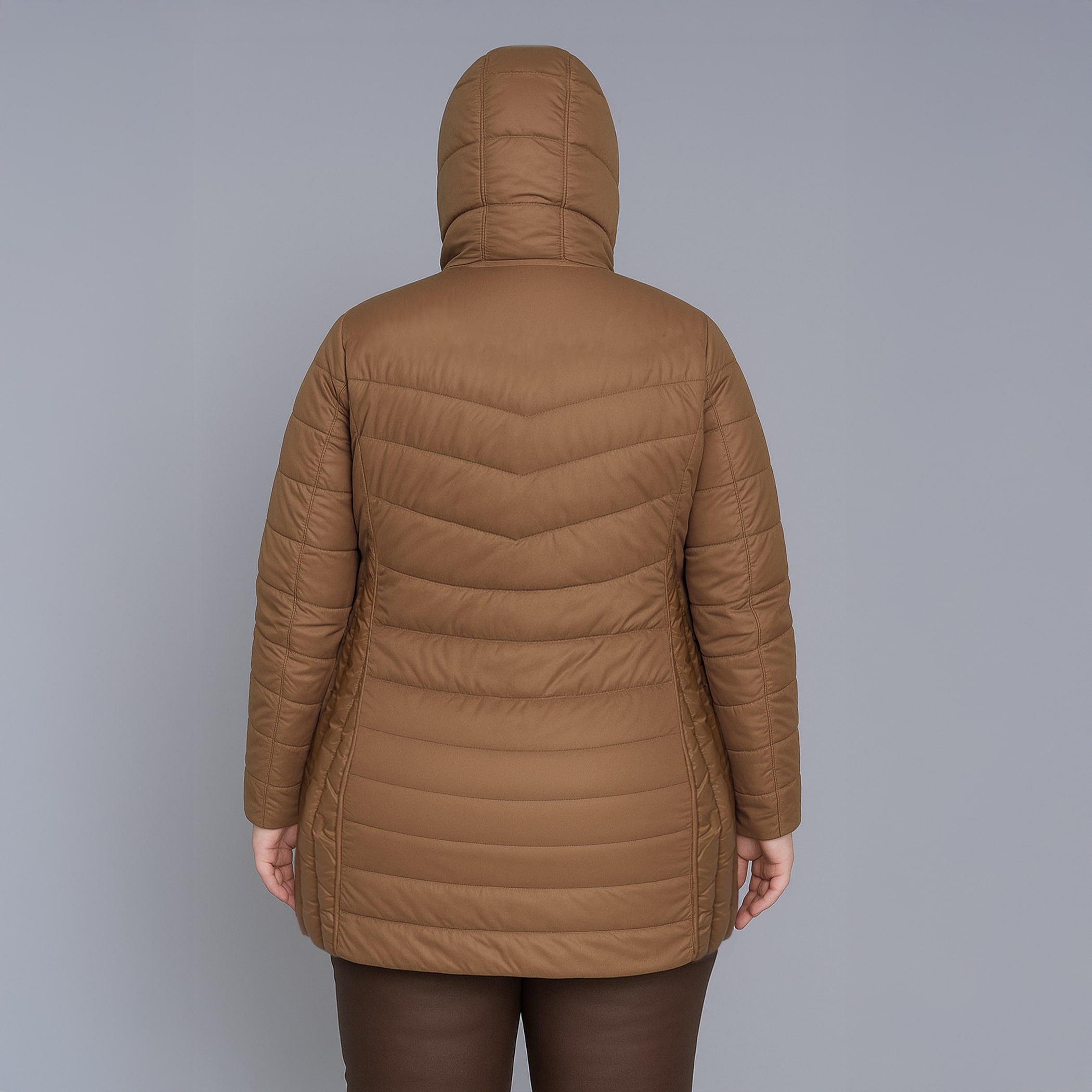 Casaco feminino puffer plus size Ultralight Alpine Zonda de pluma