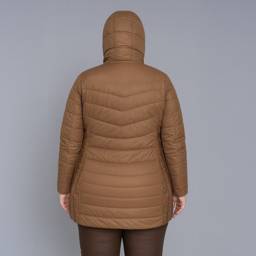 Casaco feminino puffer plus size Ultralight Alpine Zonda de pluma