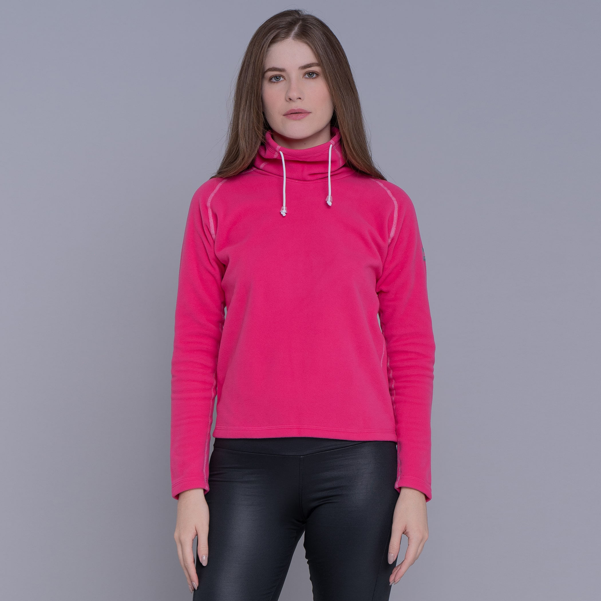Fleece Térmico Feminino Gola Alta Michigan (Sense Fleece Original) - R
