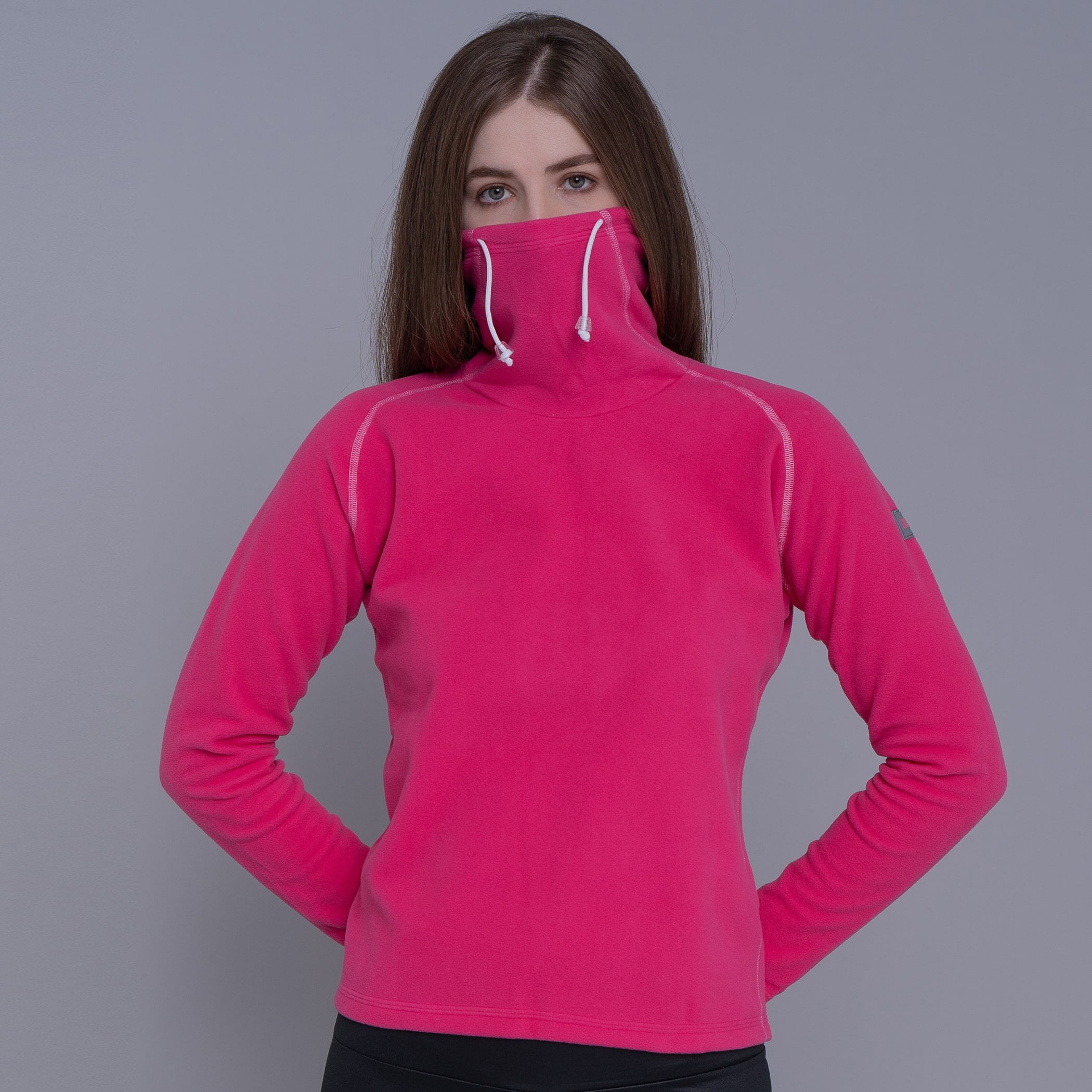 Fleece Térmico Feminino Gola Alta Michigan (Sense Fleece Original) - R