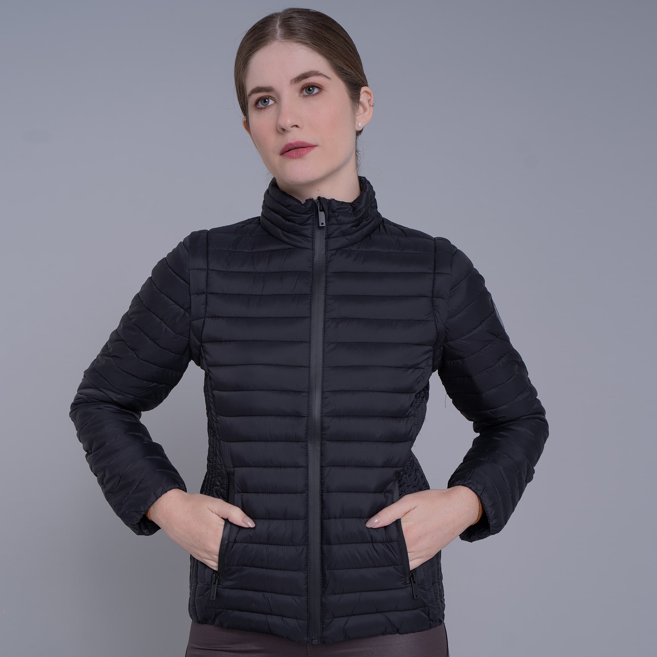Jaqueta Feminina Puffer 2 Em 1 (jaqueta E Colete) Tech Alpine