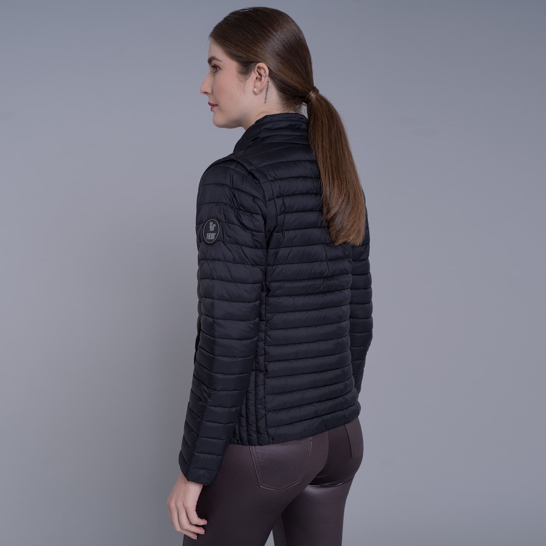 Jaqueta Feminina Puffer 2 Em 1 (jaqueta E Colete) Tech Alpine