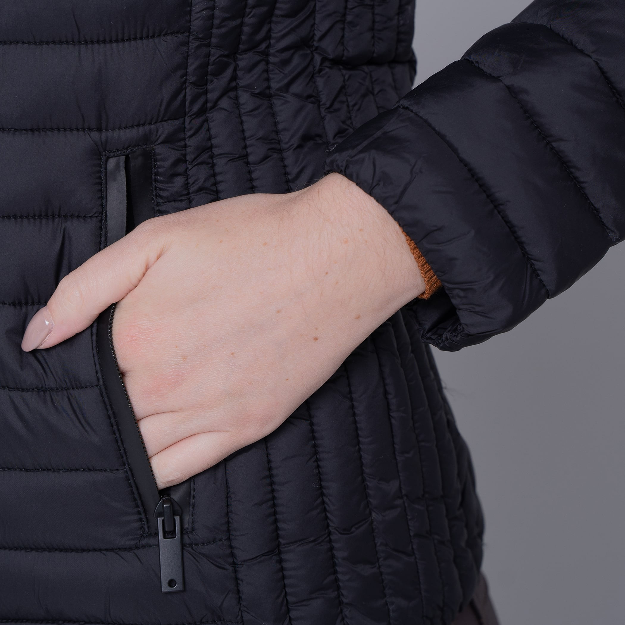 Jaqueta Feminina Puffer 2 Em 1 (jaqueta E Colete) Tech Alpine