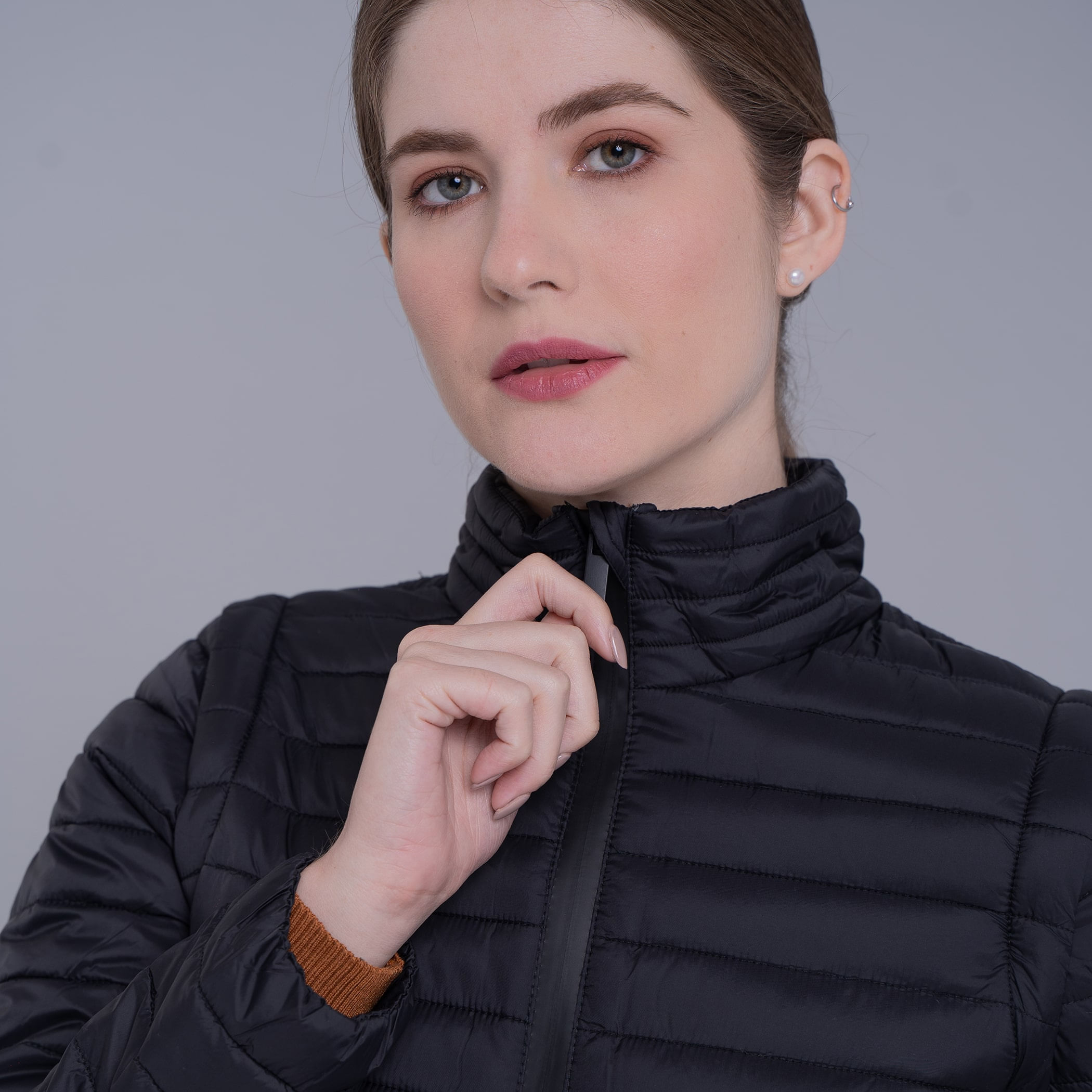 Jaqueta Feminina Puffer 2 Em 1 (jaqueta E Colete) Tech Alpine