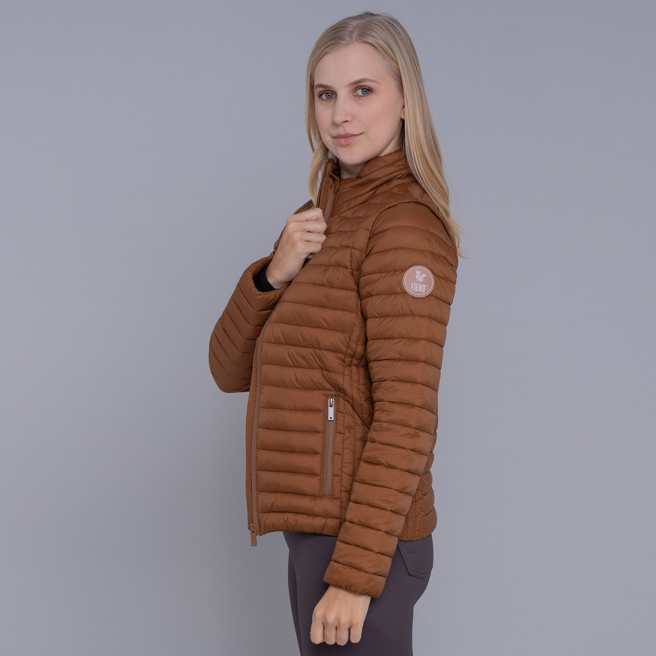 Jaqueta Feminina Puffer 2 Em 1 (jaqueta E Colete) Tech Alpine