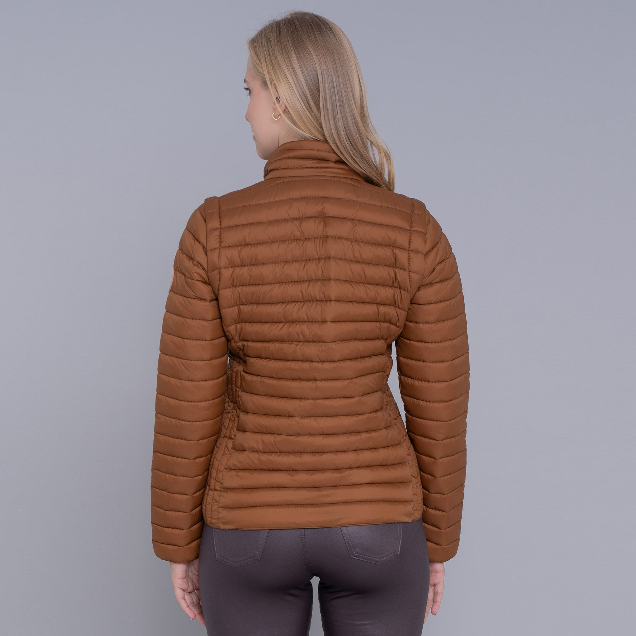 Jaqueta Feminina Puffer 2 Em 1 (jaqueta E Colete) Tech Alpine