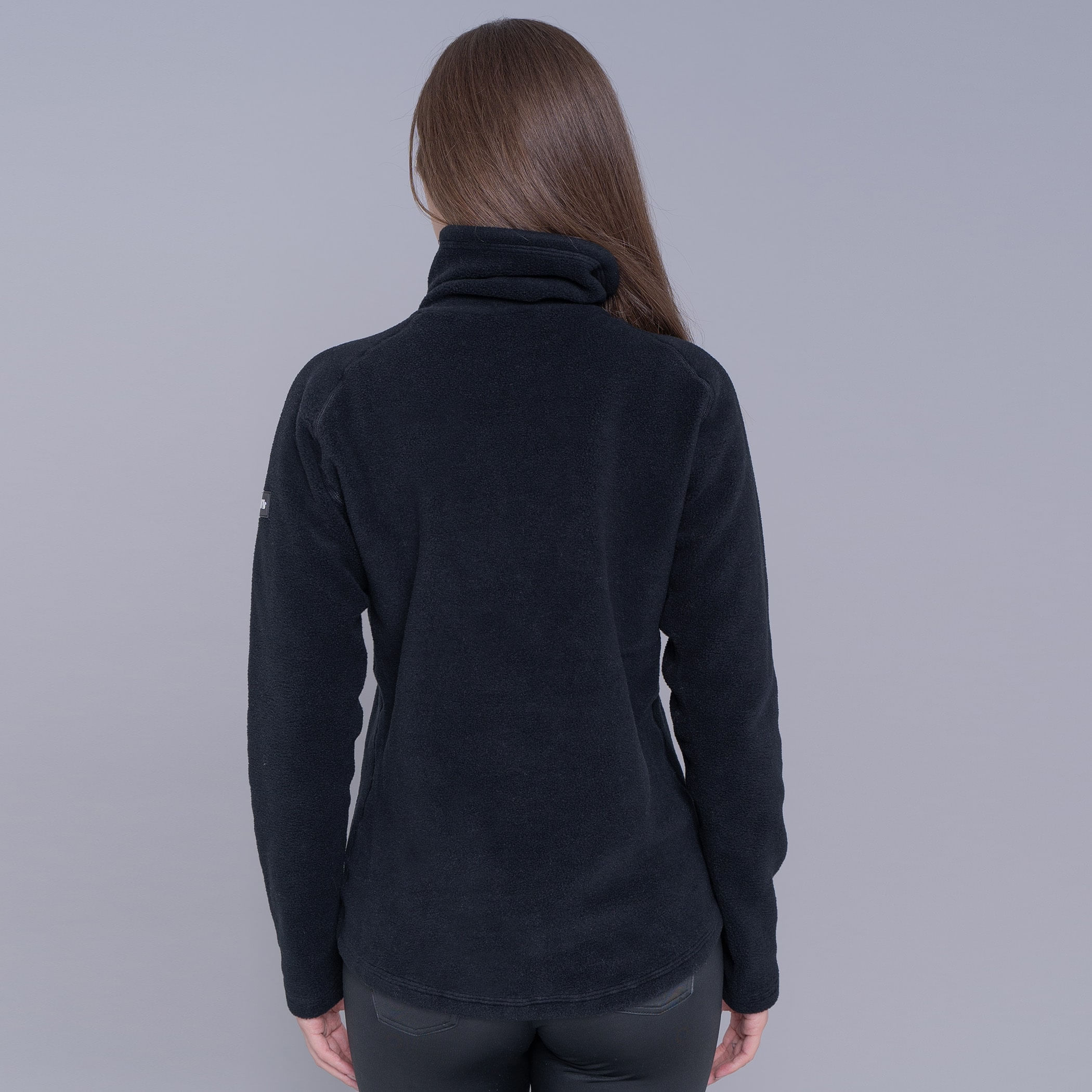 Fleece Térmico Feminino Gola Alta para neve e frio extremo Michigan Power