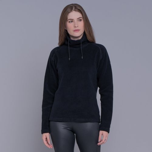 Fleece Térmico Feminino Gola Alta para neve e frio extremo Michigan Power