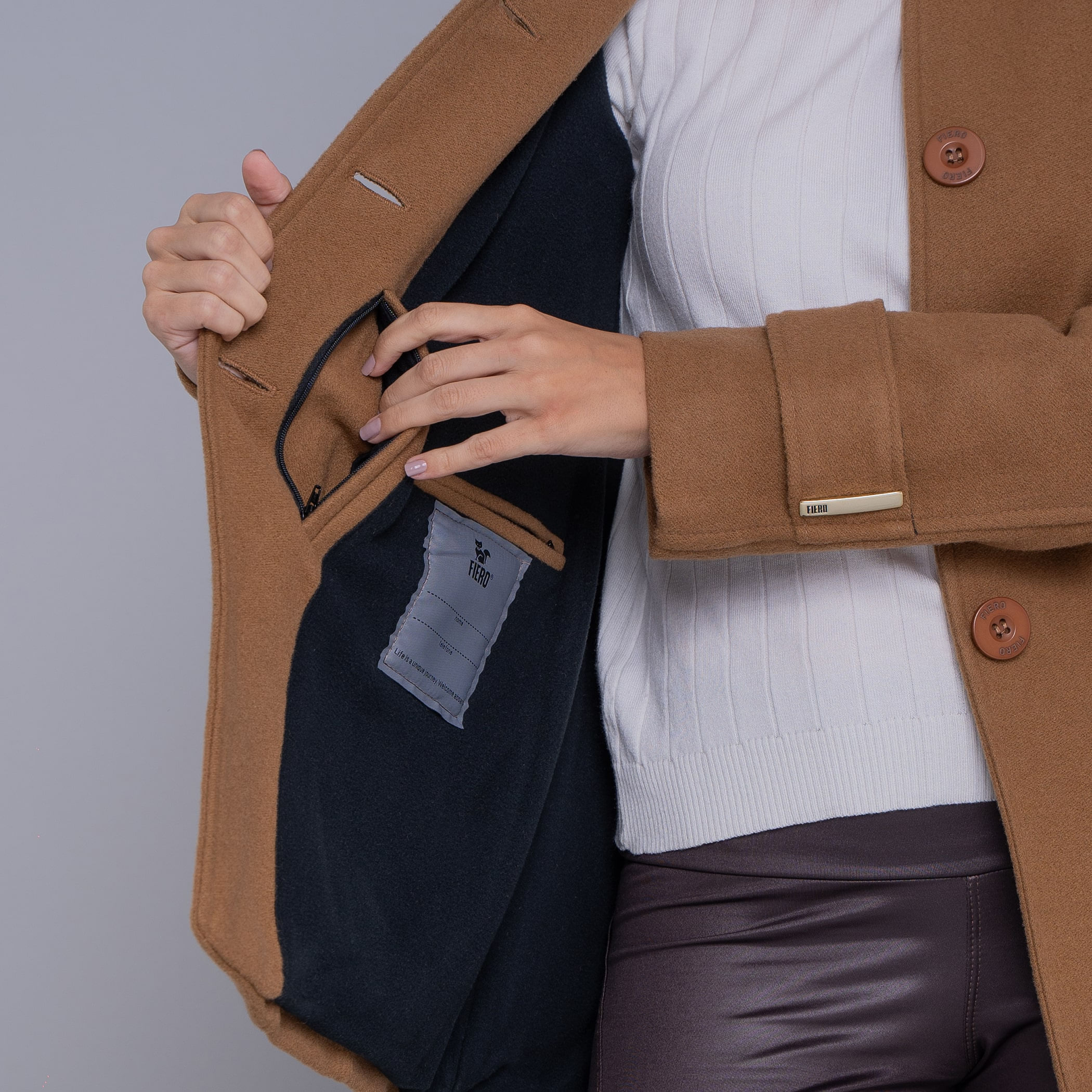 Casaco Térmico Feminino Dakota Em Lã Premium