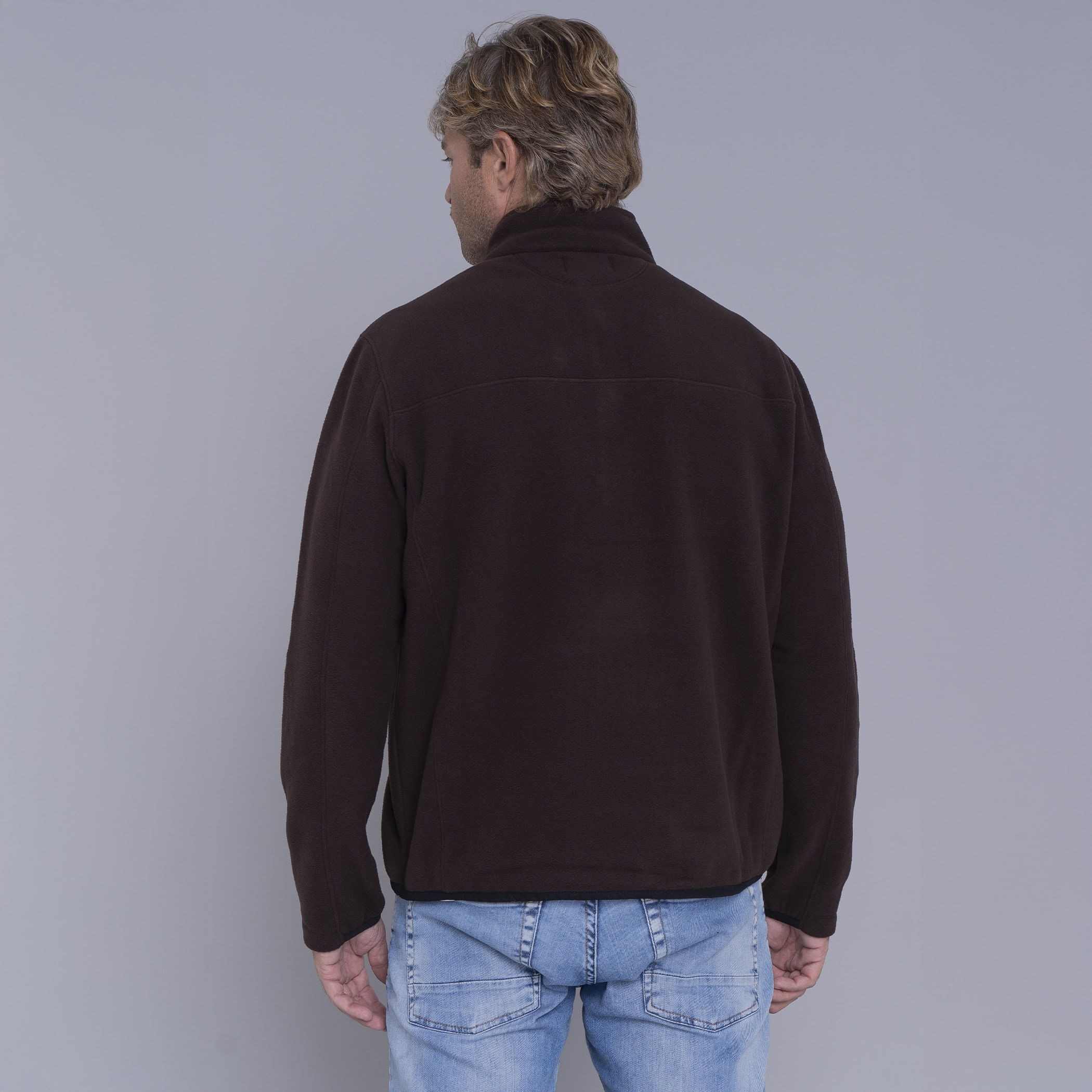 Fleece Térmico Masculino Expedition para neve e frio Meio Zíper Original