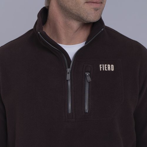 Fleece Térmico Masculino Expedition para neve e frio Meio Zíper Original