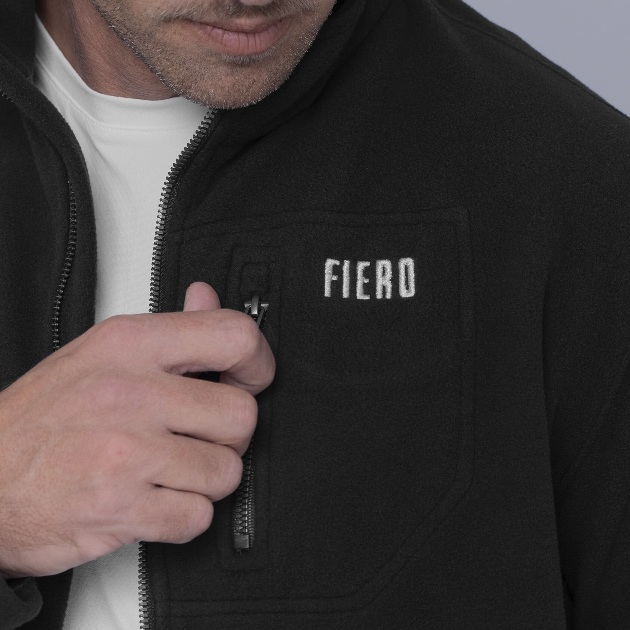 Casaco Térmico Masculino Expedition para neve e frio Meio Zíper Original