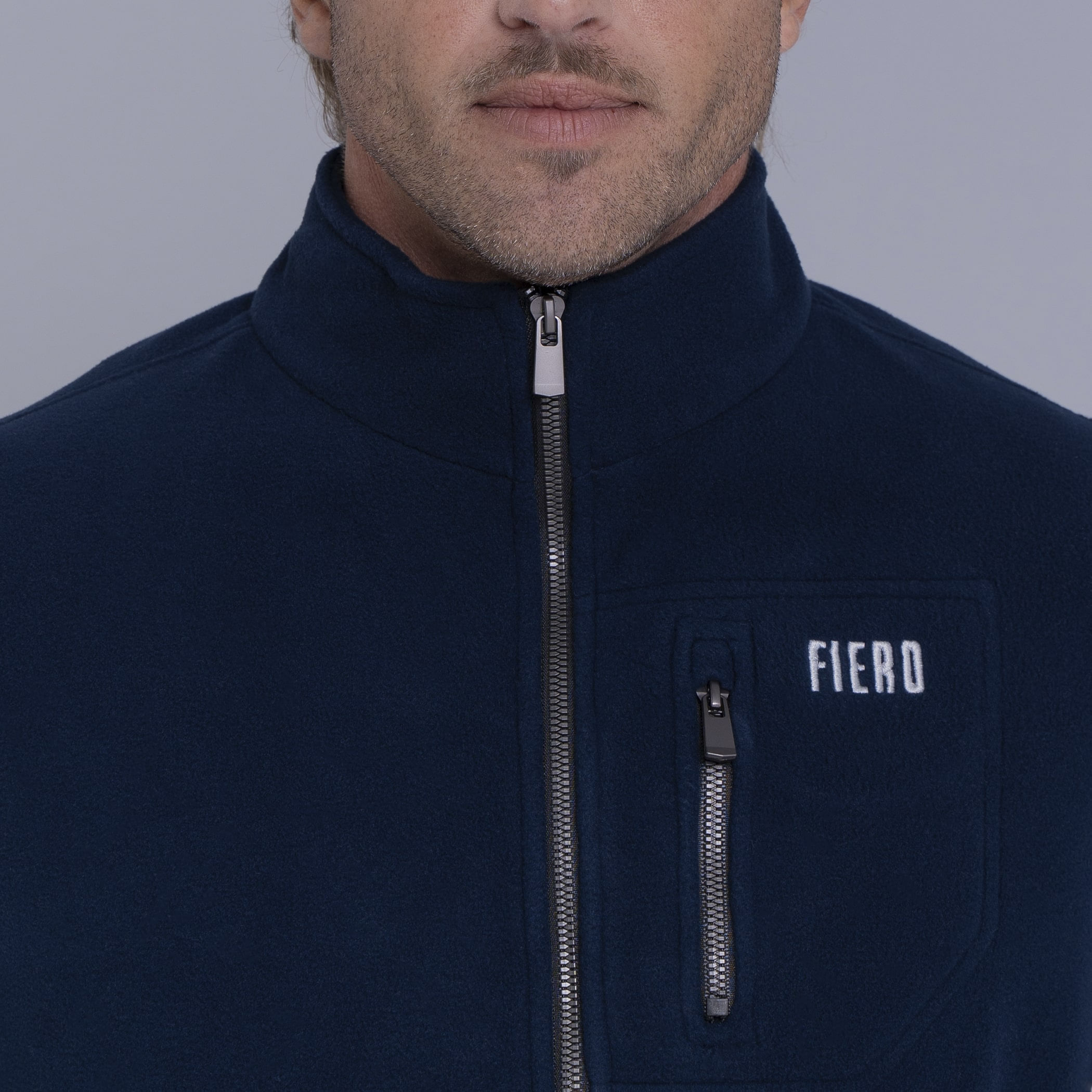 Casaco Térmico Masculino Expedition para neve e frio Meio Zíper Original