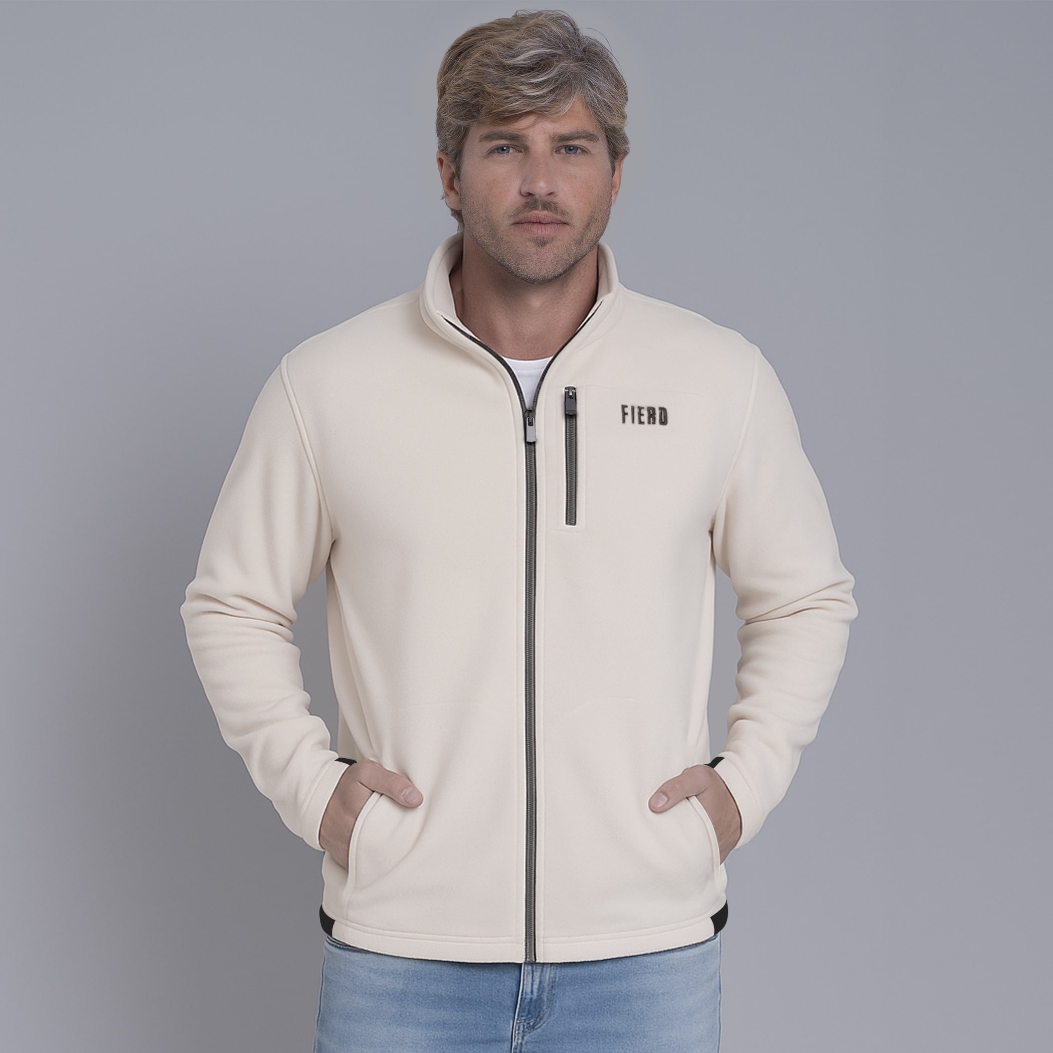 Casaco Térmico Masculino Expedition para neve e frio Meio Zíper Original