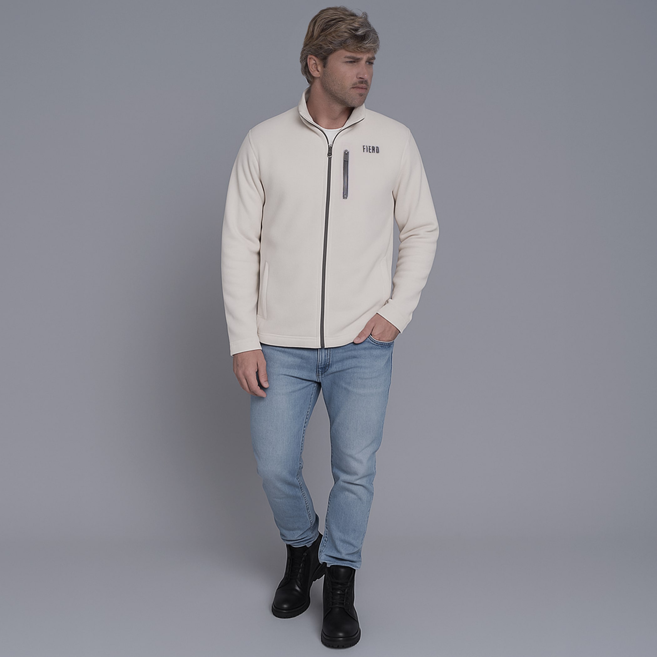 Casaco Térmico Masculino Expedition para neve e frio Meio Zíper Original