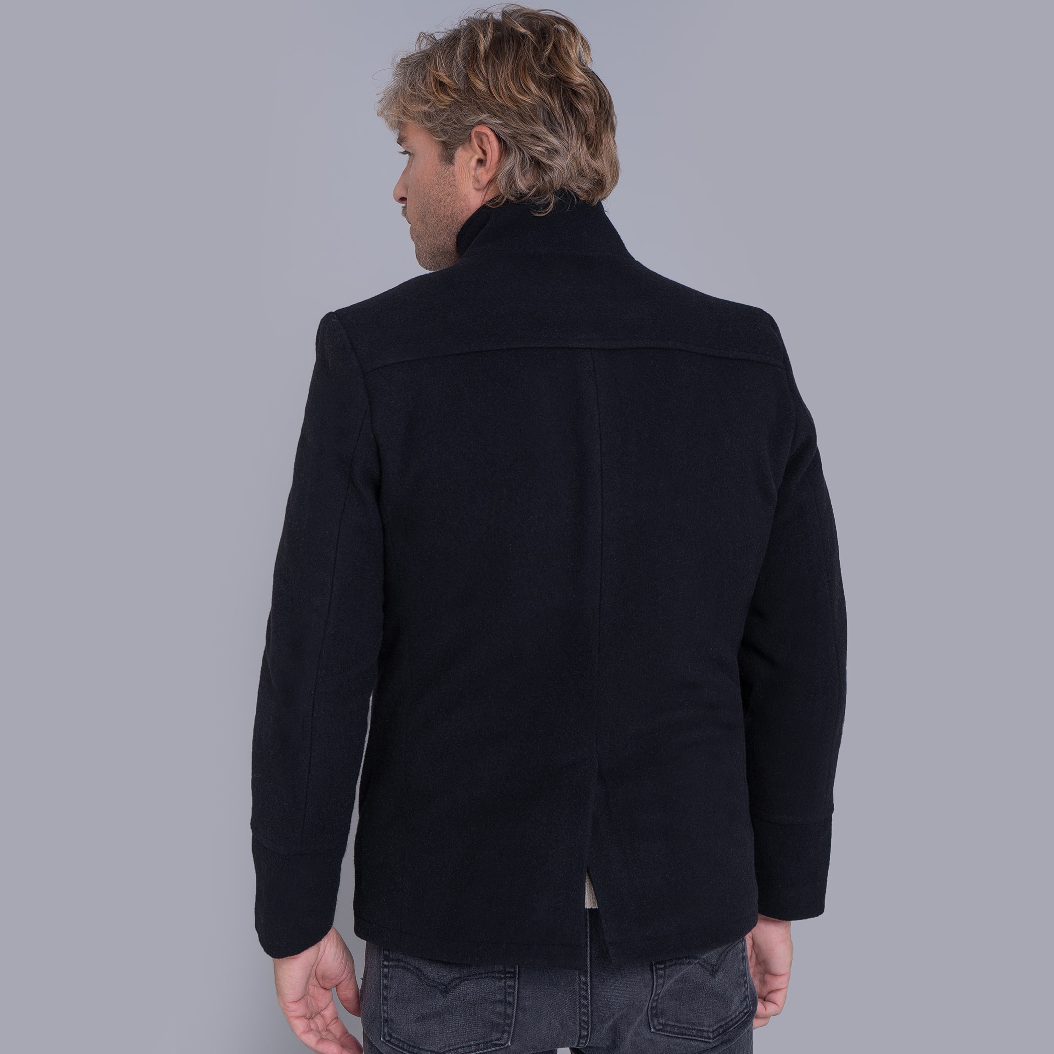 Casaco Masculino de lã Misti para o inverno e frio com forro térmico