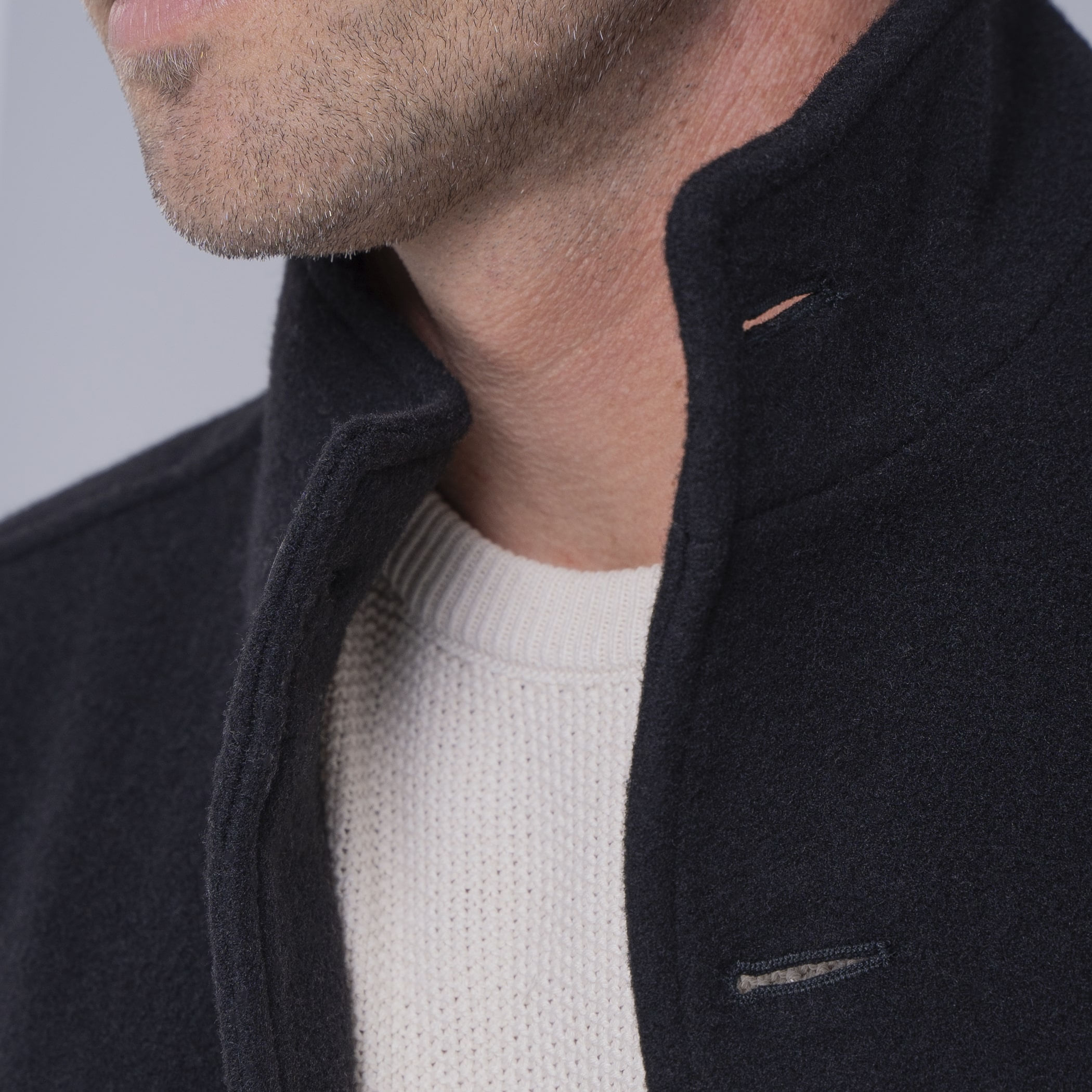 Casaco Masculino de lã Misti para o inverno e frio com forro térmico