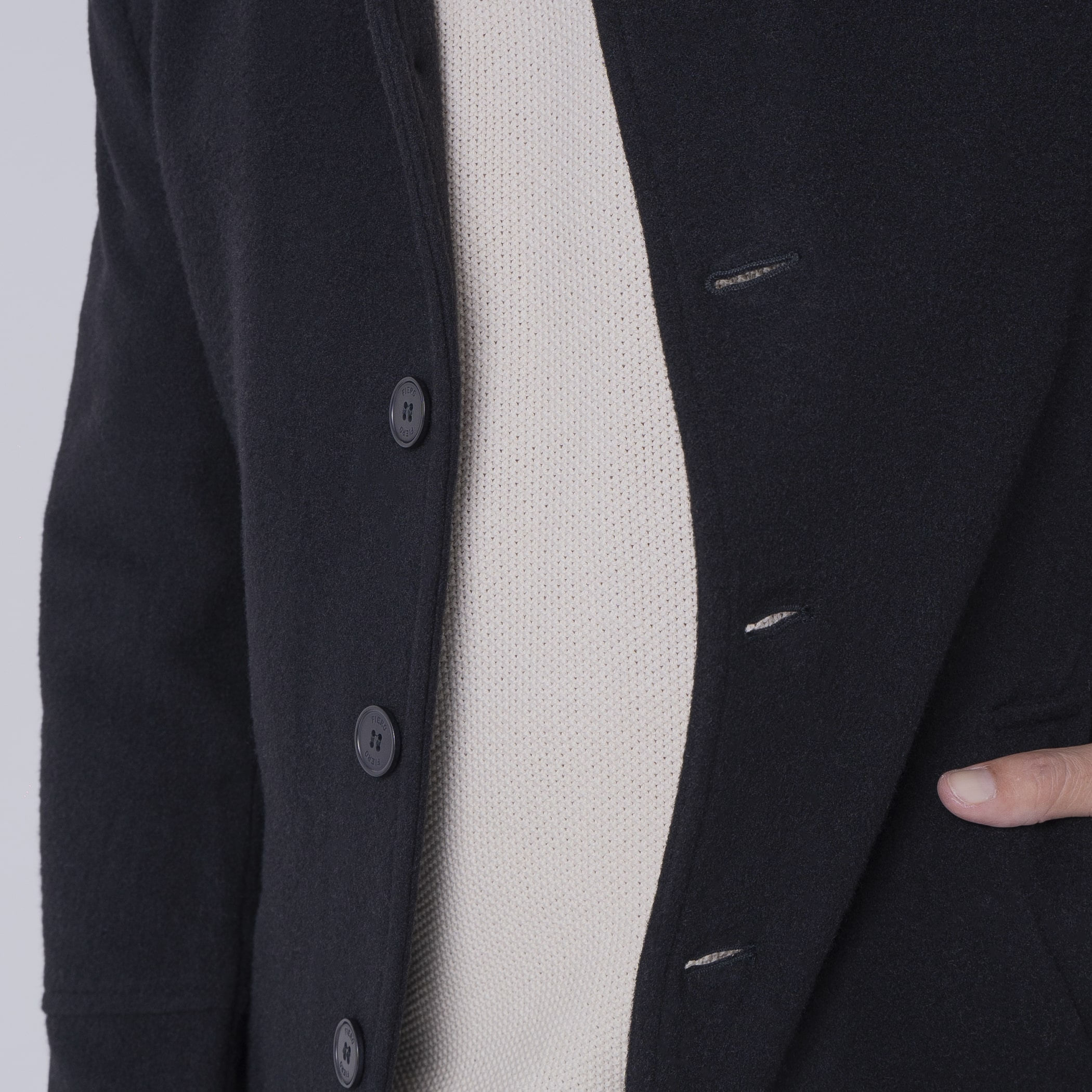 Casaco Masculino de lã Misti para o inverno e frio com forro térmico