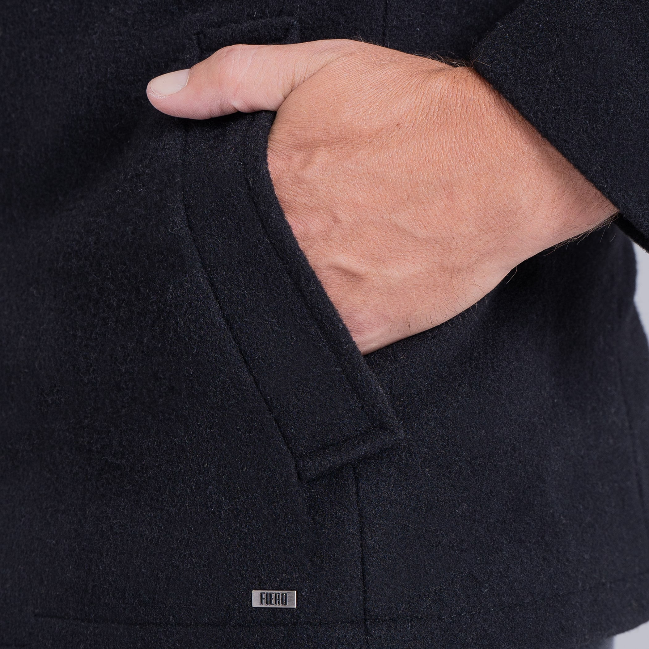 Casaco Masculino de lã Misti para o inverno e frio com forro térmico