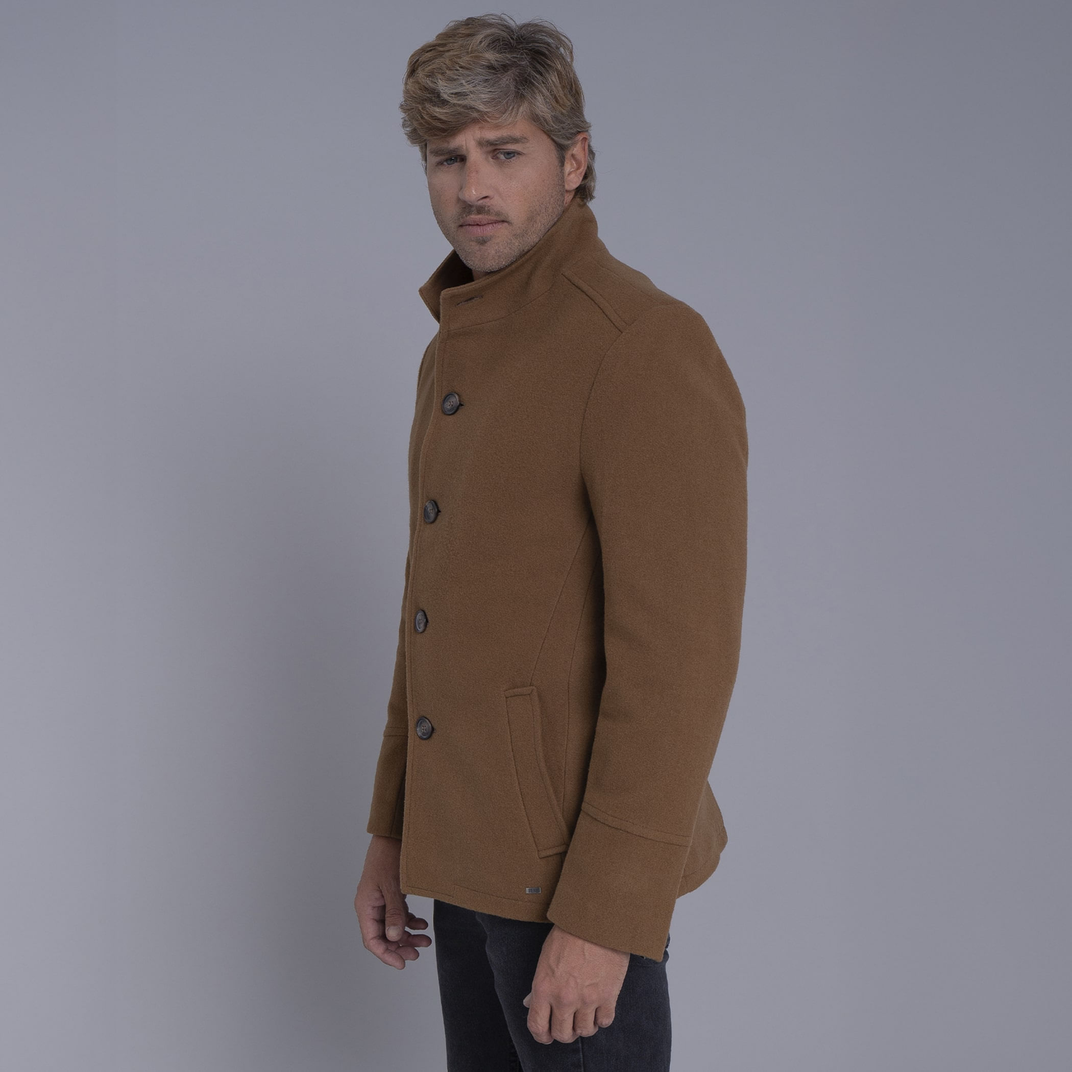 Casaco Masculino de lã Misti para o inverno e frio com forro térmico