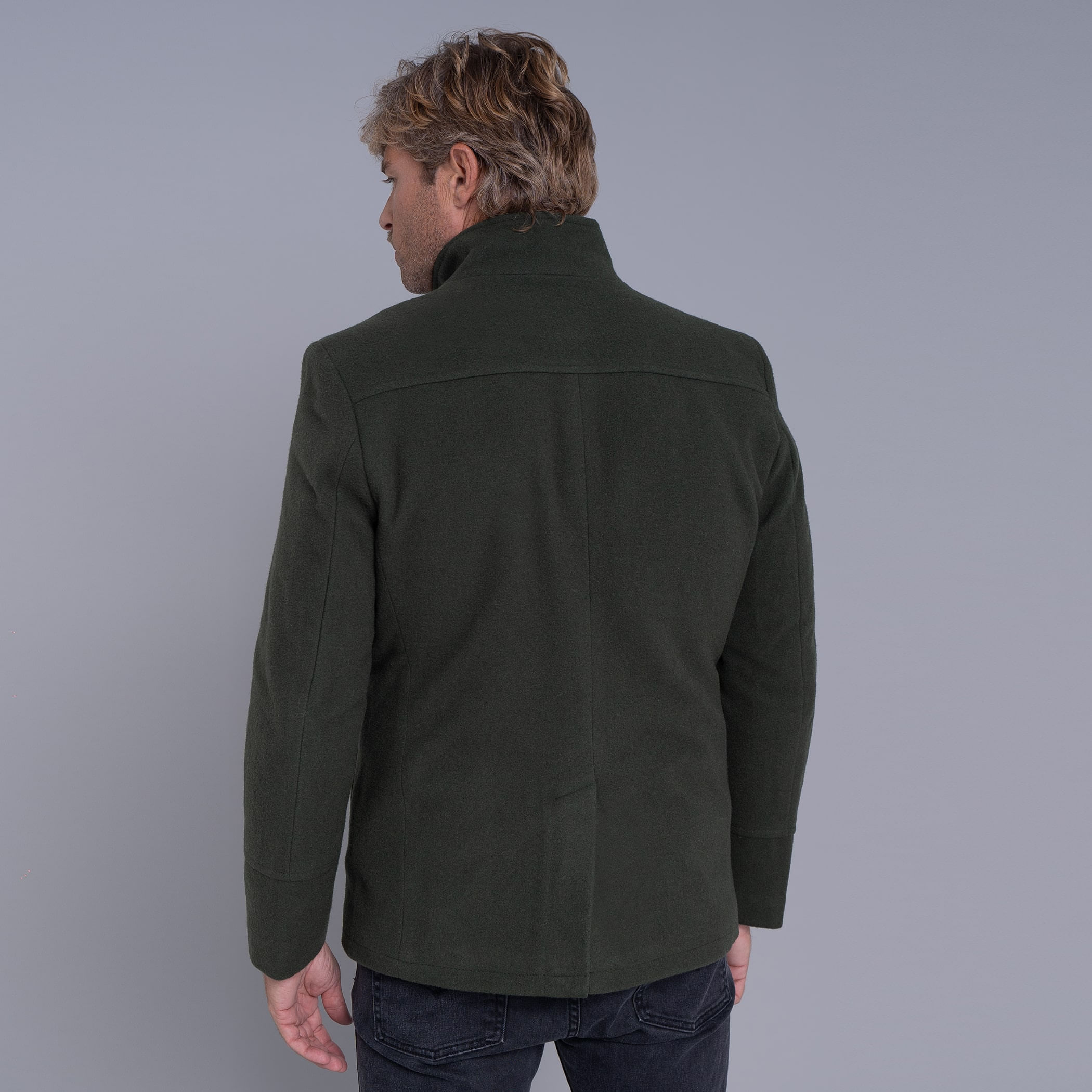 Casaco Masculino de lã Misti para o inverno e frio com forro térmico