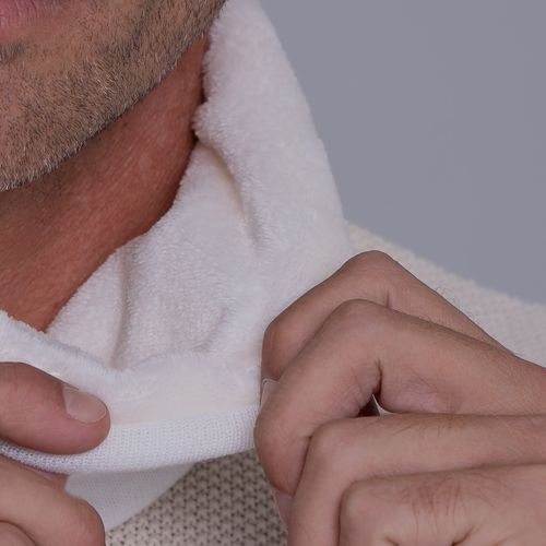 Gola cachecol de tricô forrada com lã Las Ventanas para o frio e inverno