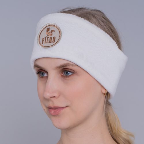 Protetor de orelha headband em tricot forrado canelado Las Ventanas para o frio
