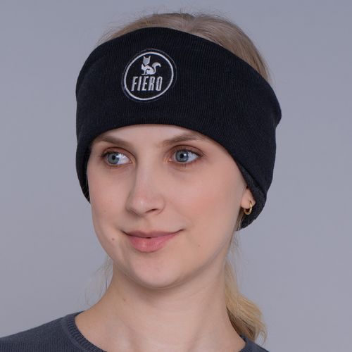 Protetor de orelha headband em tricot forrado canelado Las Ventanas para o frio