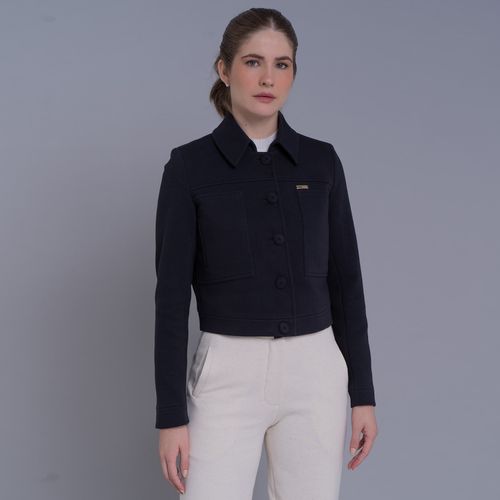 Casaqueto feminino Urpi de malha algodão premium