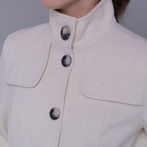 Casaco feminino Sillar de malha algodão premium