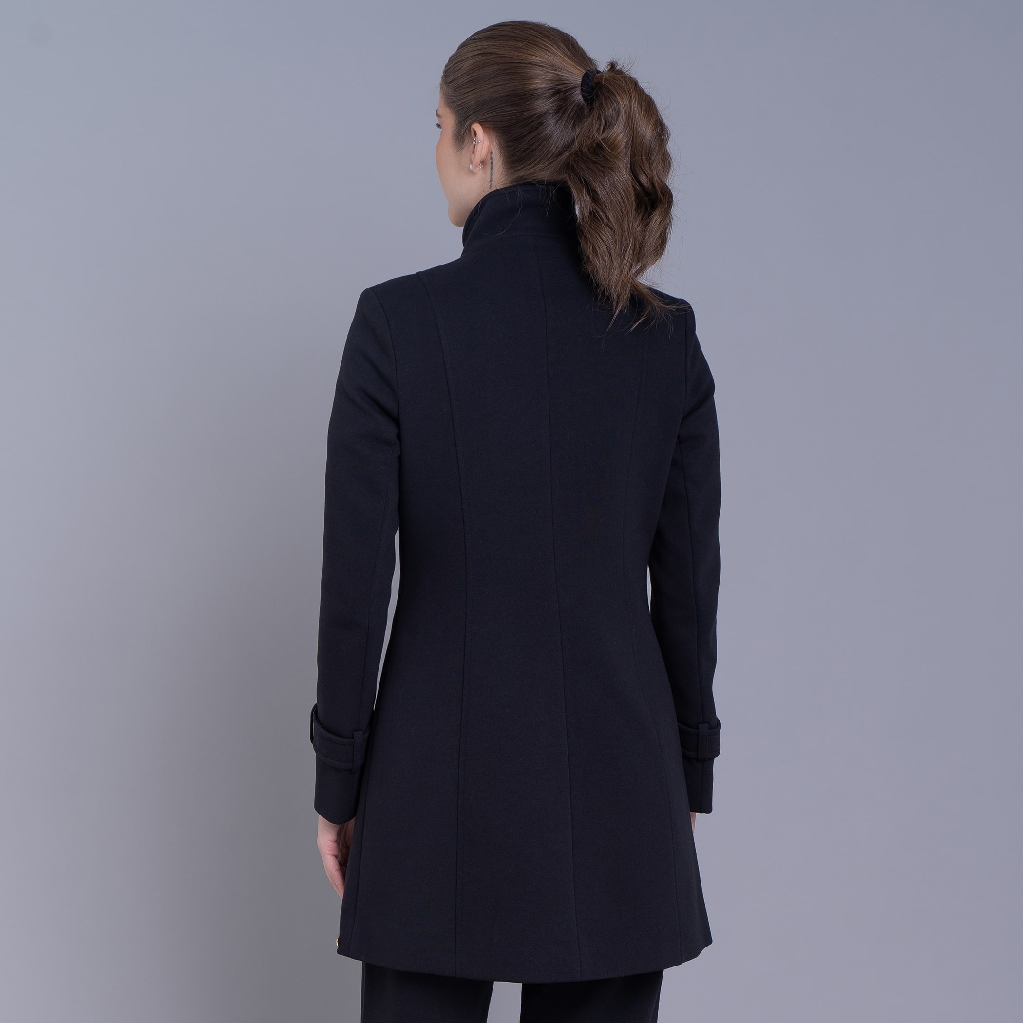 Casaco feminino Sillar de malha algodão premium