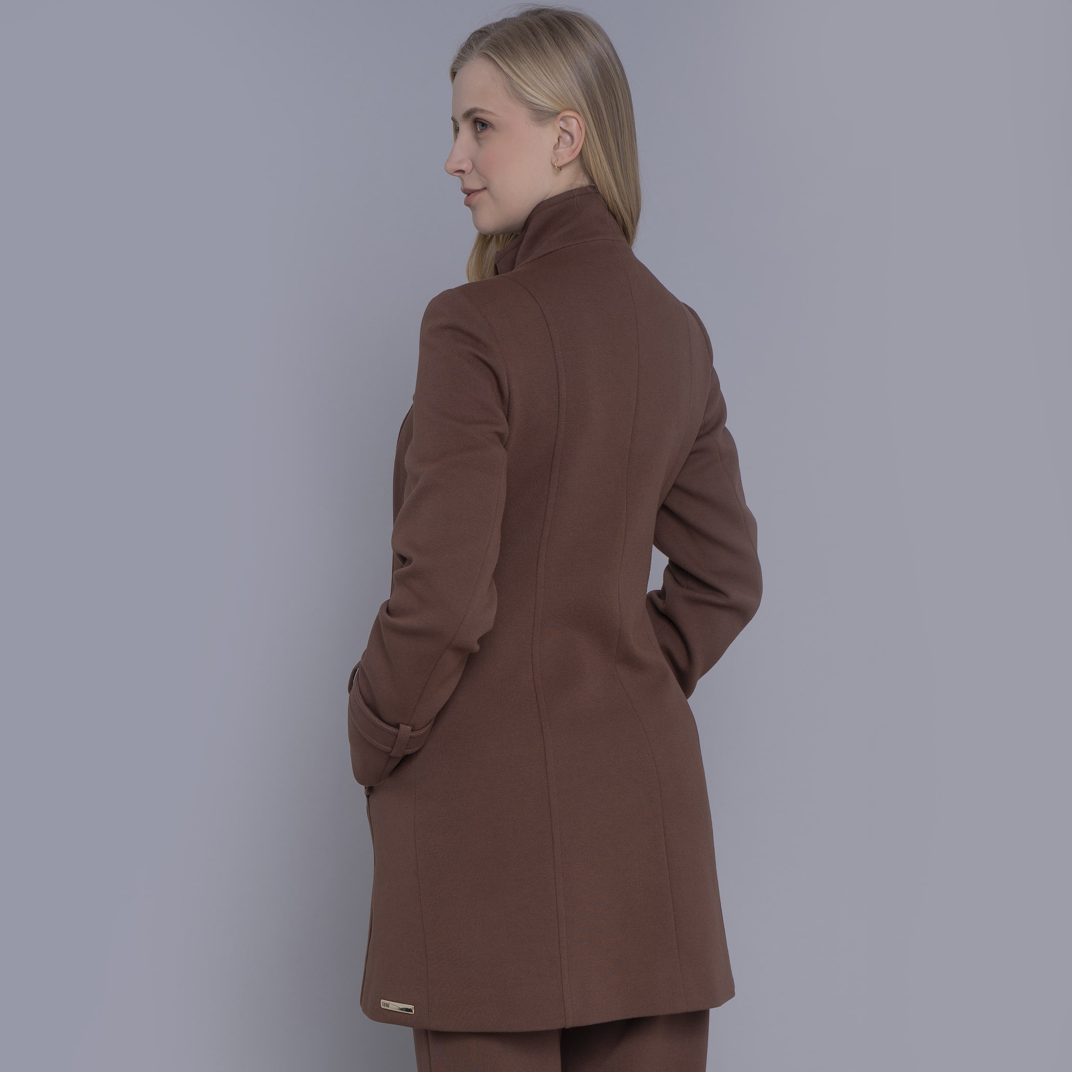Casaco feminino Sillar de malha algodão premium
