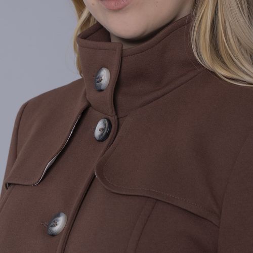 Casaco feminino Sillar de malha algodão premium