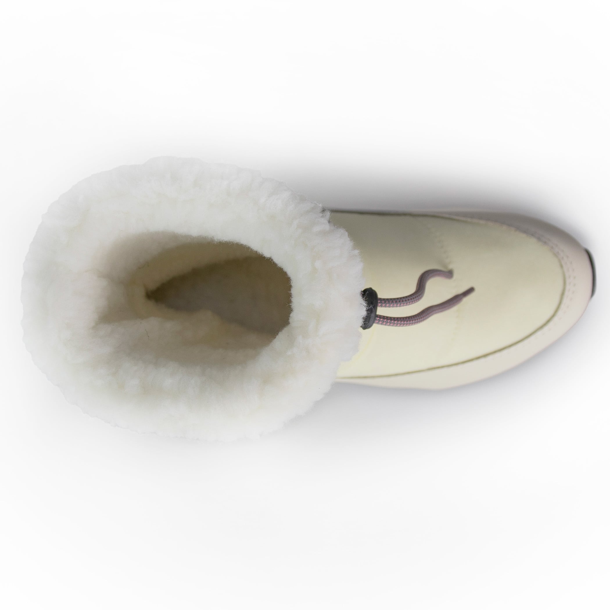 Bota Feminina de inverno confortável e quente para o frio Runny Flakes em lã sintética