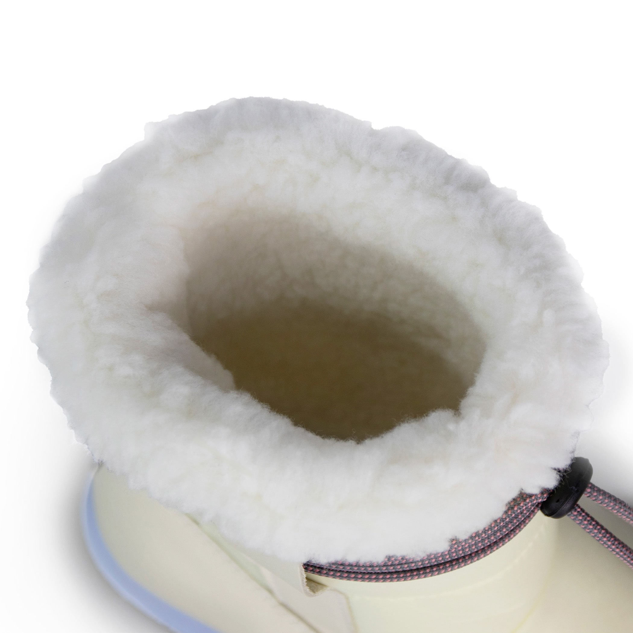 Bota Feminina de inverno confortável e quente para o frio Runny Flakes em lã sintética
