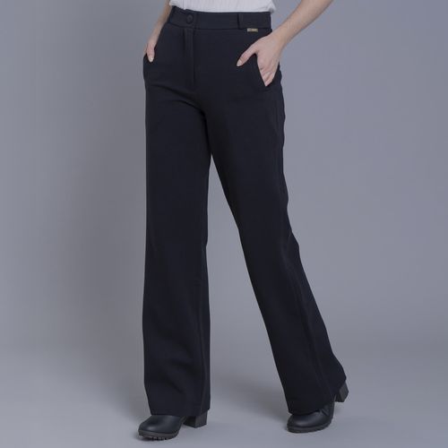 Calça feminina wide malha premium Sibiu