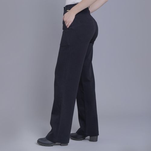 Calça feminina wide malha premium Sibiu