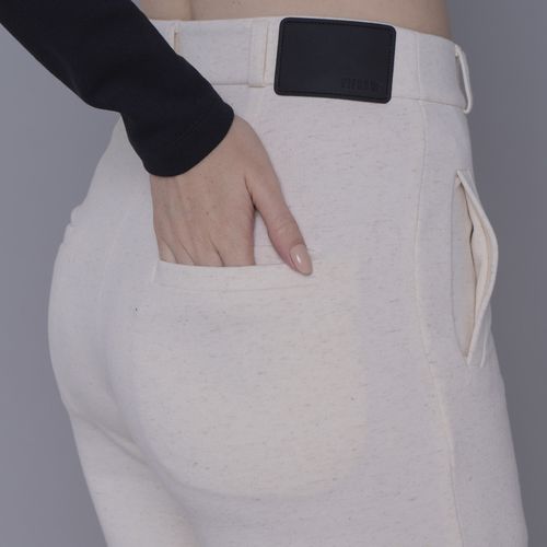 Calça feminina wide malha premium Sibiu