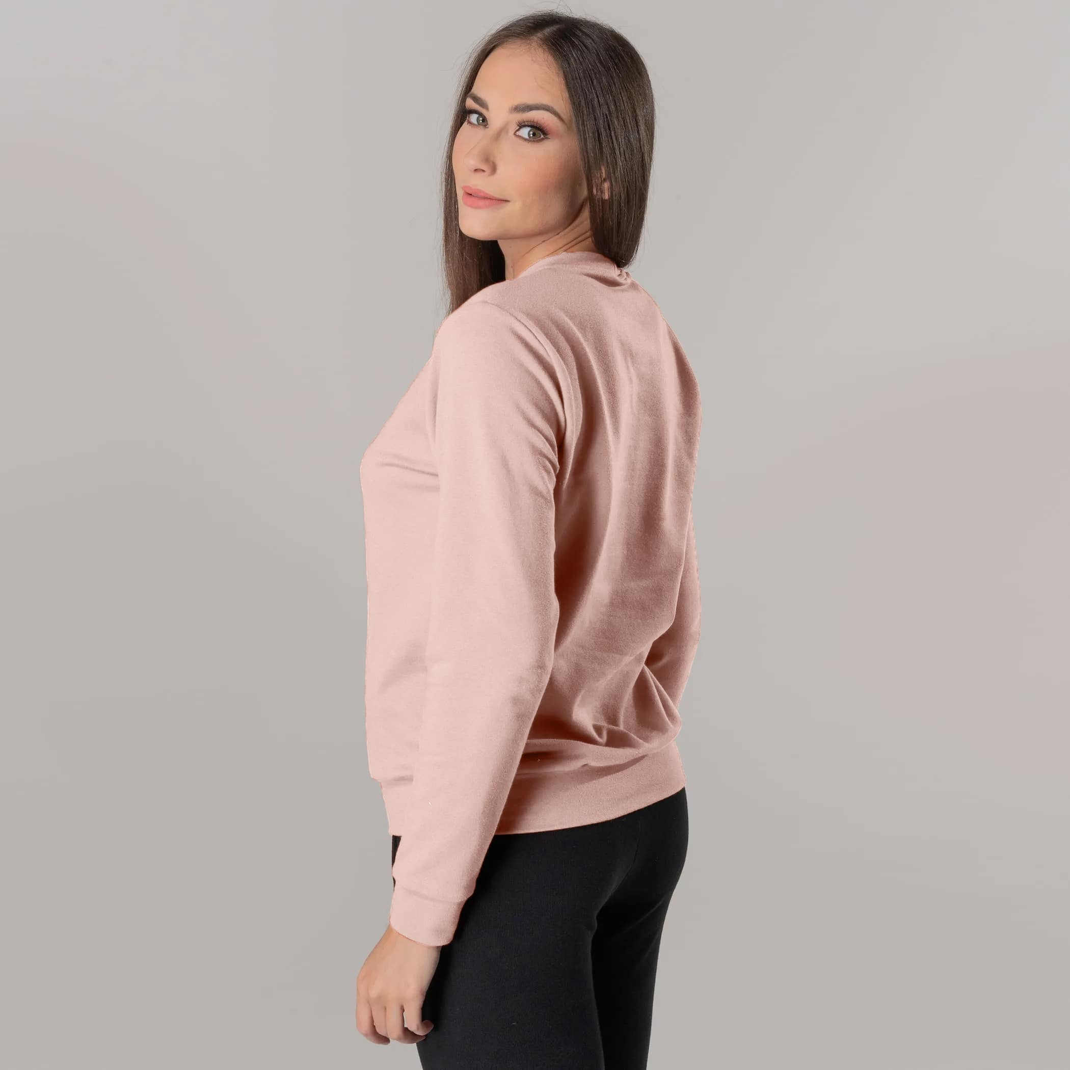 Blusa moletom feminino Basic