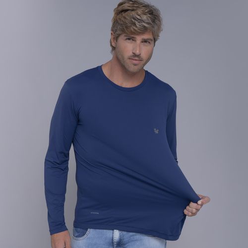 Camiseta Sense Cool proteção UV Masculina Slim Fit - Manga Longa