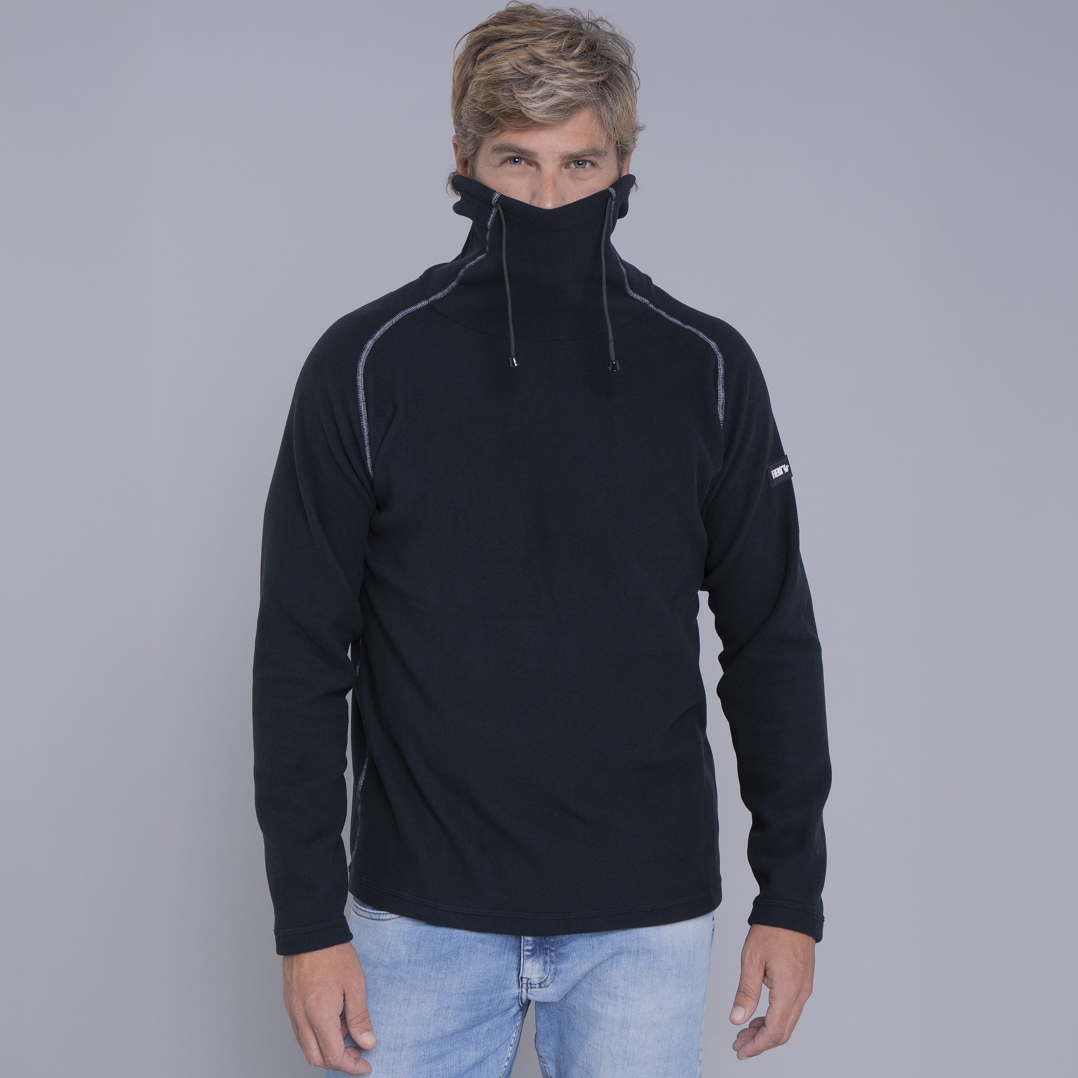 Fleece Térmico Masculino Gola Alta para neve e frio Michigan Lite