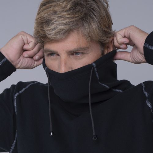 Fleece Térmico Masculino Gola Alta para neve e frio Michigan Lite