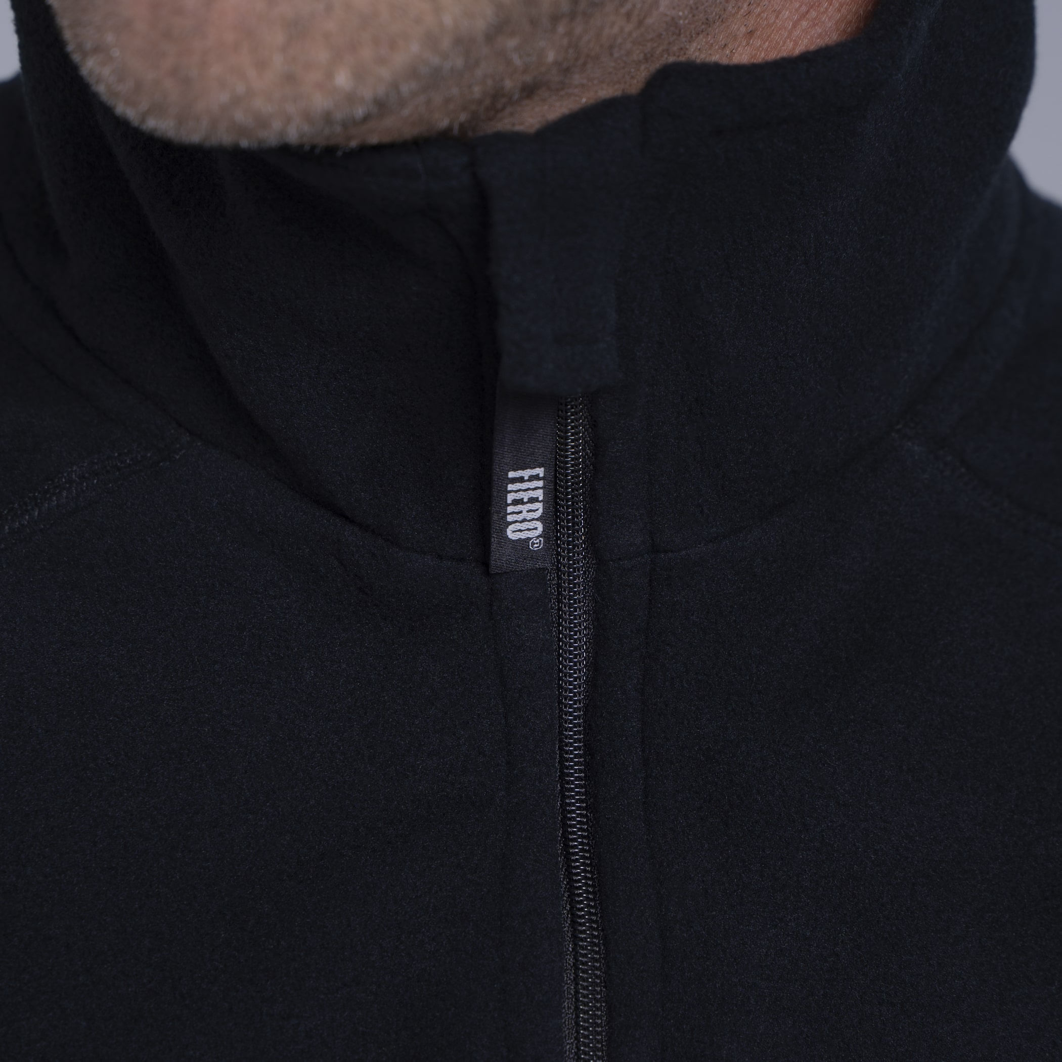 Fleece Térmico Masculino para neve e frio Meio Zíper Nuuk