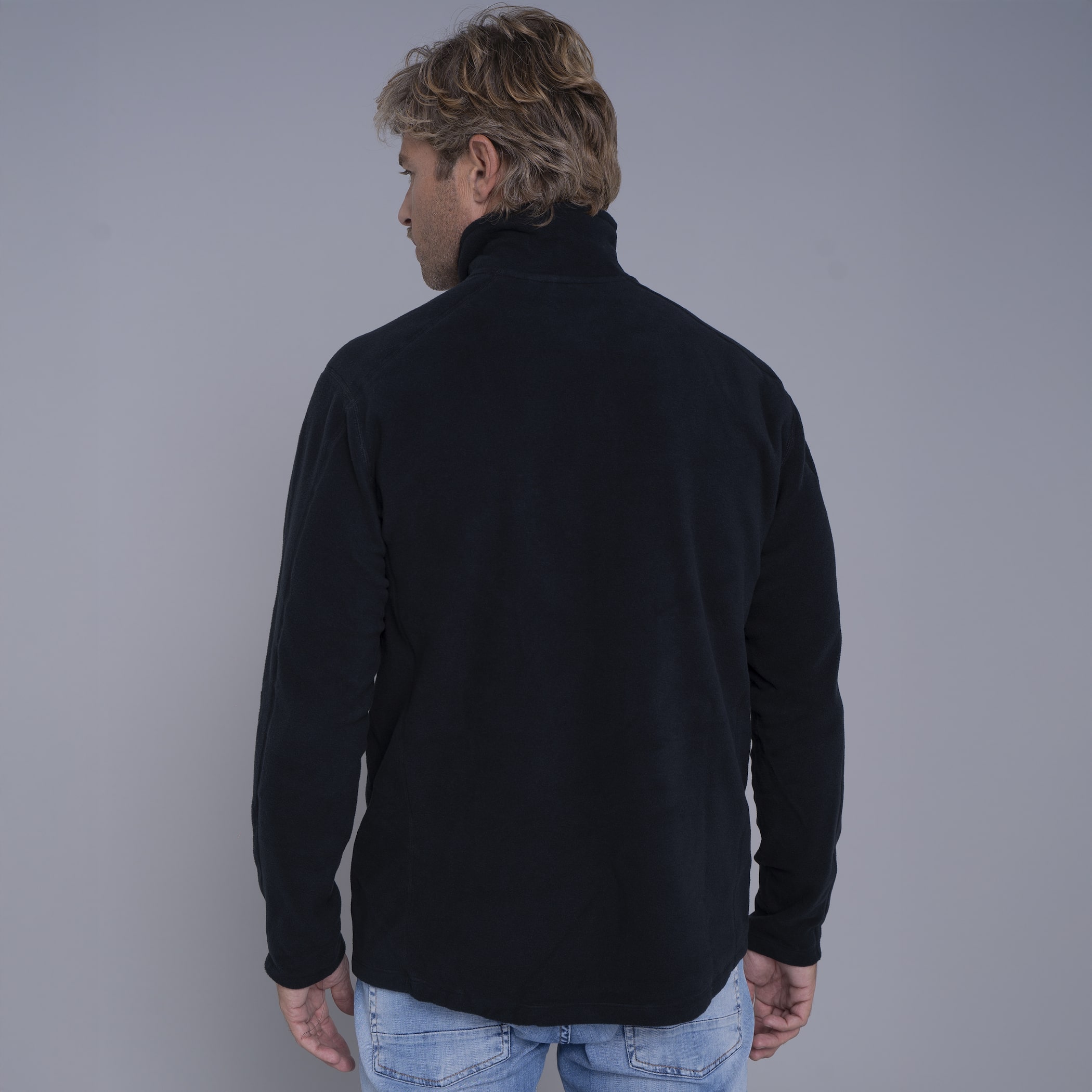 Fleece Térmico Masculino para neve e frio Meio Zíper Nuuk