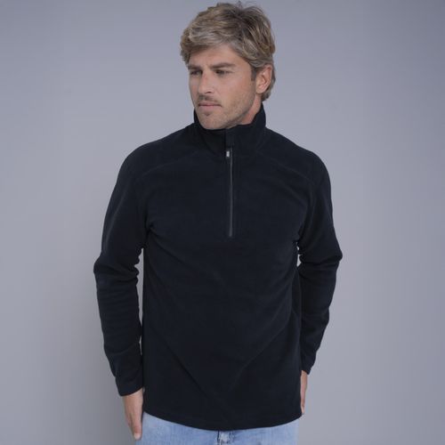 Fleece Térmico Masculino para neve e frio Meio Zíper Nuuk