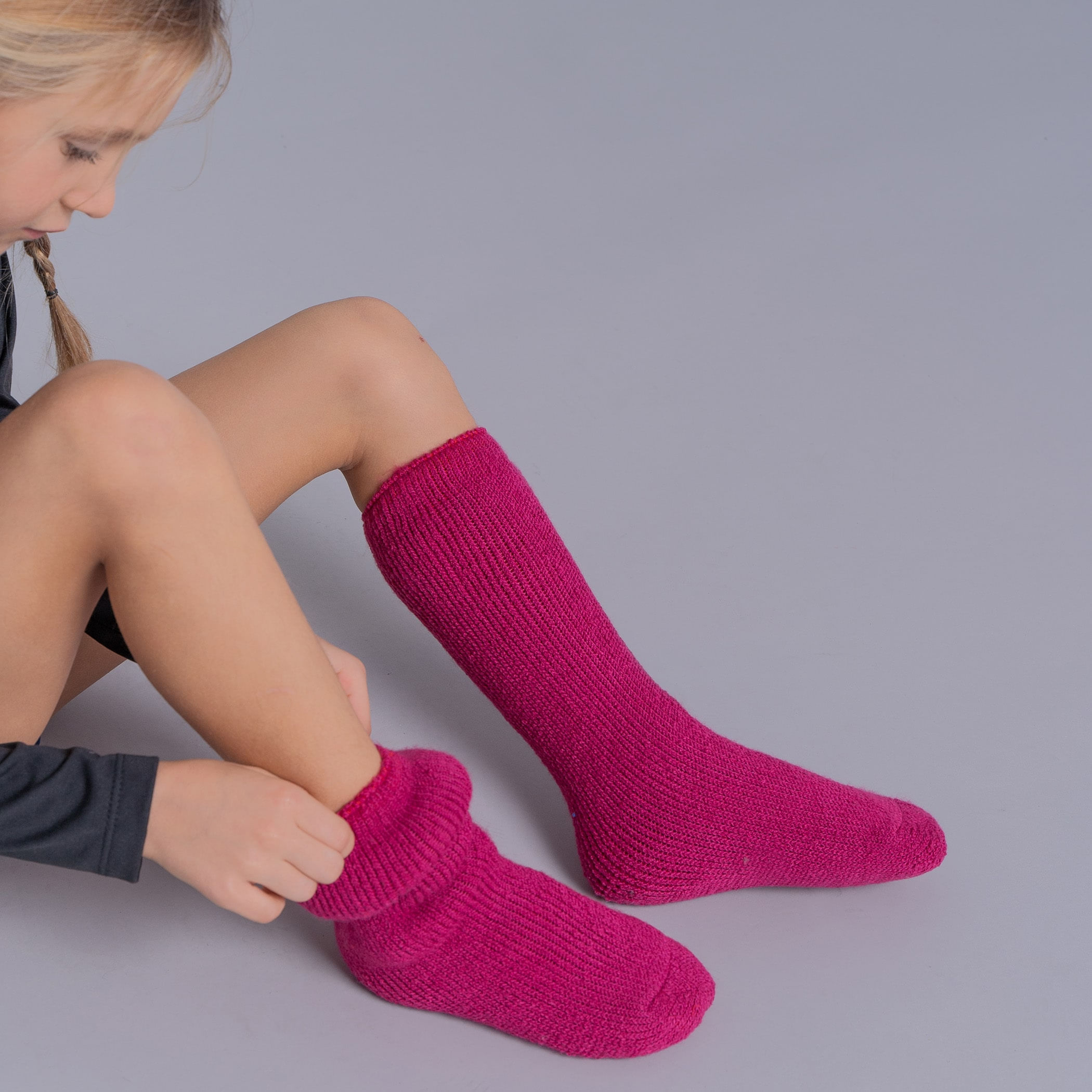 Meia Térmica Infantil para o inverno e neve Heat Holders Original 2.3