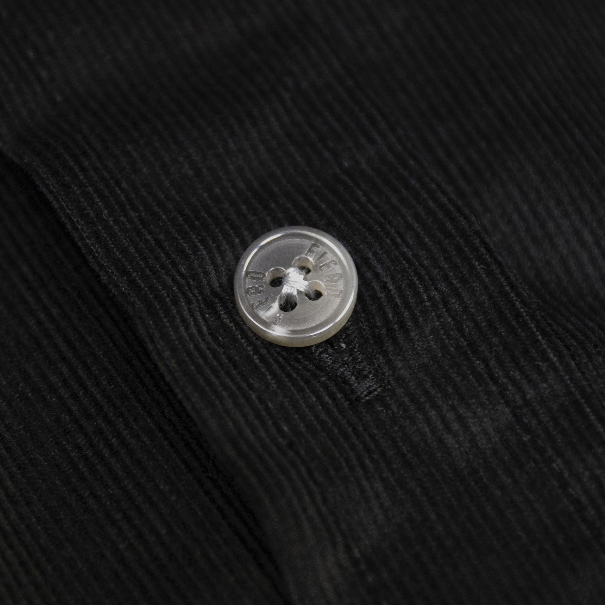 Camisa masculina de veludo Andes