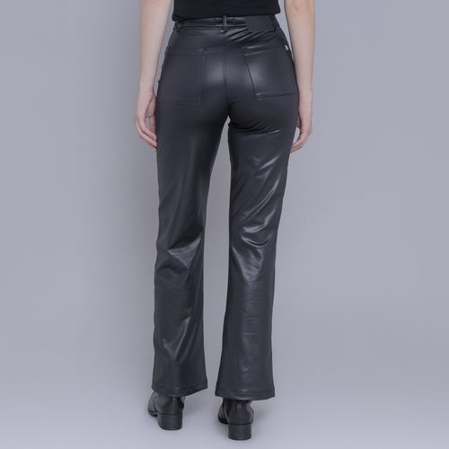 Calça térmica feminina Wide Leg para o frio e inverno Thermo Shine Cirrê